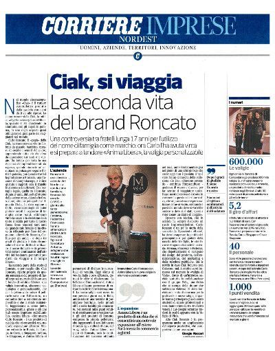 corriere ciak viaggio