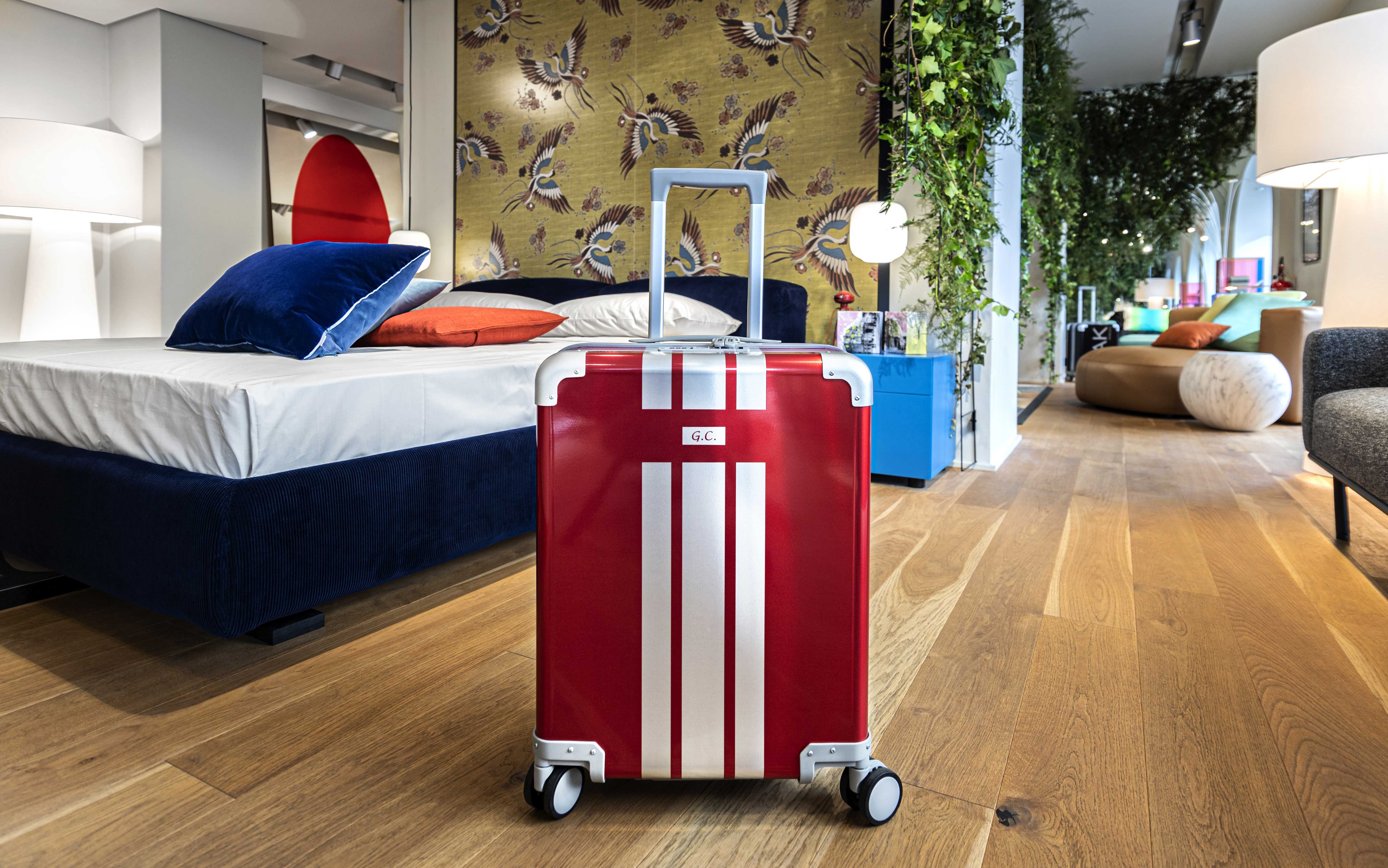 Pambianco Design - Giulio Cappellini, bauli e trolley per Baulificio Italiano