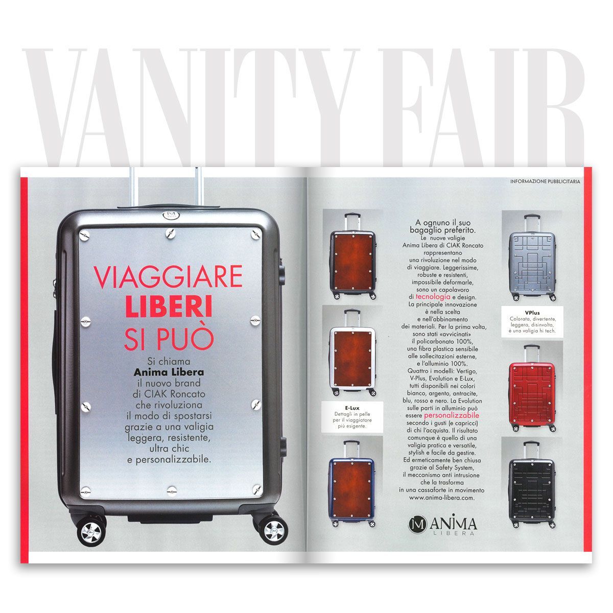 Vanity Fair e Baulificio Italiano